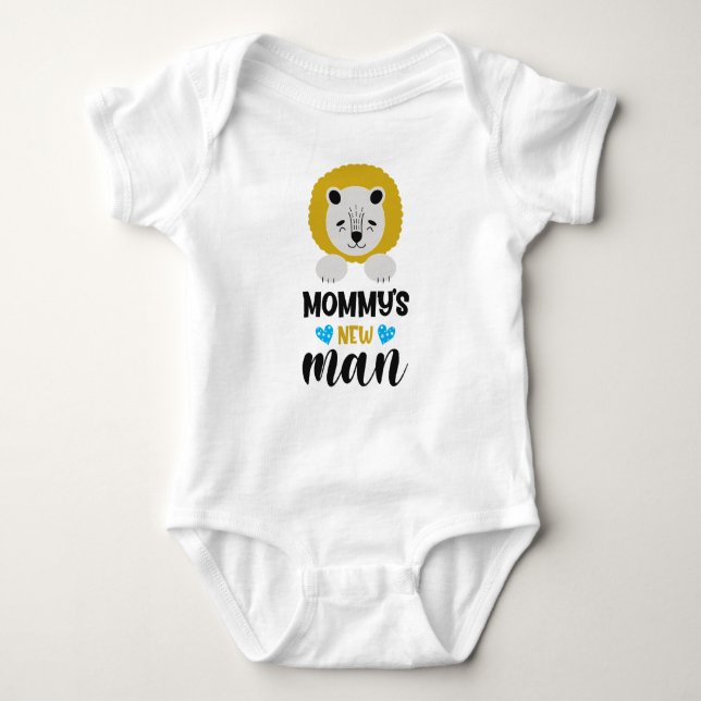 Entwerfe oder gestalte dein eigenes T-Shirt Baby Strampler (Vorderseite)