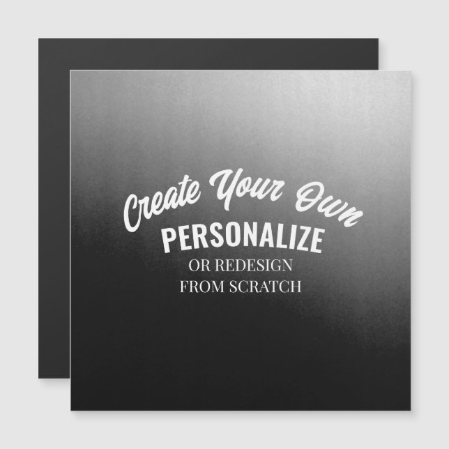 Entwerfen einer vollständig angepassten Magnetkart Magnetkarte (Vorne/Hinten)