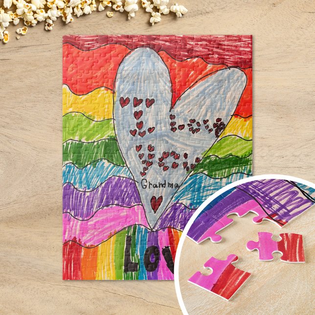 Entwerfen Sie ein individuelles Puzzle mit der Kun (Von Creator hochgeladen)