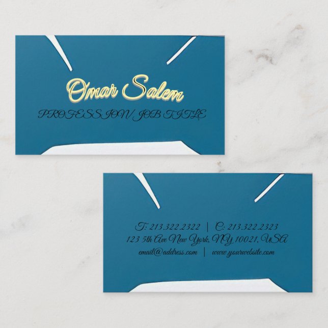 "Entwerfen Sie eine luxuriöse und attraktive Visit Visitenkarte (Vorne/Hinten)