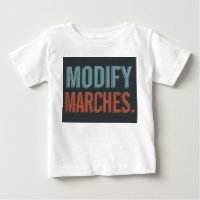 Entwerfen Sie einen T - Shirt mit dem Slogan "März