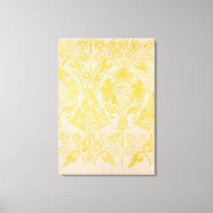 Entwerfen Sie für einen Samt- oder Seidebrokatell, Leinwanddruck