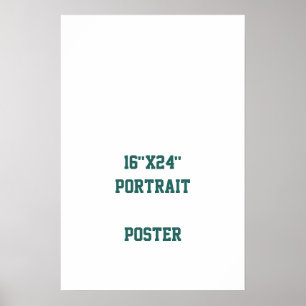 Entwerfen Sie Ihr eigenes 40x60 cm großes Produkt Poster