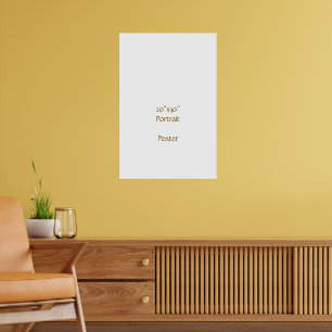 Entwerfen Sie Ihr eigenes 50x75 cm großes Produkt Poster