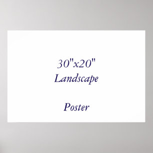 Entwerfen Sie Ihr eigenes 76x51 cm großes Produkt Poster
