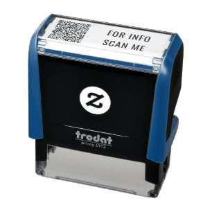 Entwerfen Sie Ihr eigenes Beispiel für die QR-Brie Permastempel