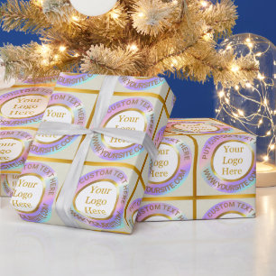 Entwerfen Sie Ihr eigenes benutzerdefiniertes mode Geschenkpapier