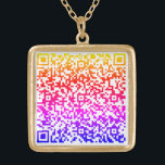 Entwerfen Sie Ihr eigenes benutzerdefiniertes QR C Vergoldete Kette<br><div class="desc">Benutzerdefinierte Farbe - Entwerfen Sie Ihre eigenen Personalisierten Ketten mit Ihrer QR Code Scan Info - Spezielles Massage Necklace Geschenk - QR Code hinzufügen - Bild oder Foto / oder Name - Benutzerdefinierter Text - Neu verkleinern und verschieben oder entfernen / Elemente hinzufügen - Bild / Text mit Anpassungstool. Wählen...</div>