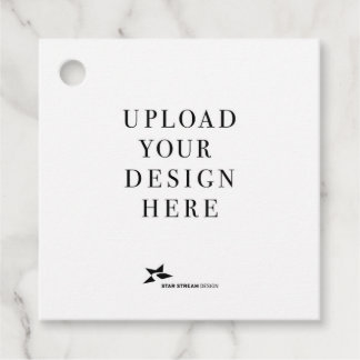 Entwerfen Sie Ihr eigenes Design Geschenkanhänger