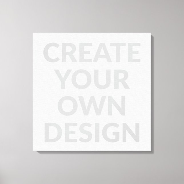 Entwerfen Sie Ihr eigenes Design Leinwanddruck (Vorderseite)