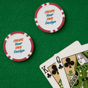 Entwerfen Sie Ihr eigenes Design Pokerchips