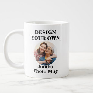 Entwerfen Sie Ihr eigenes Foto Jumbo-Tasse