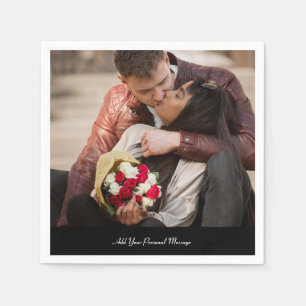 Entwerfen Sie Ihr eigenes Foto Serviette