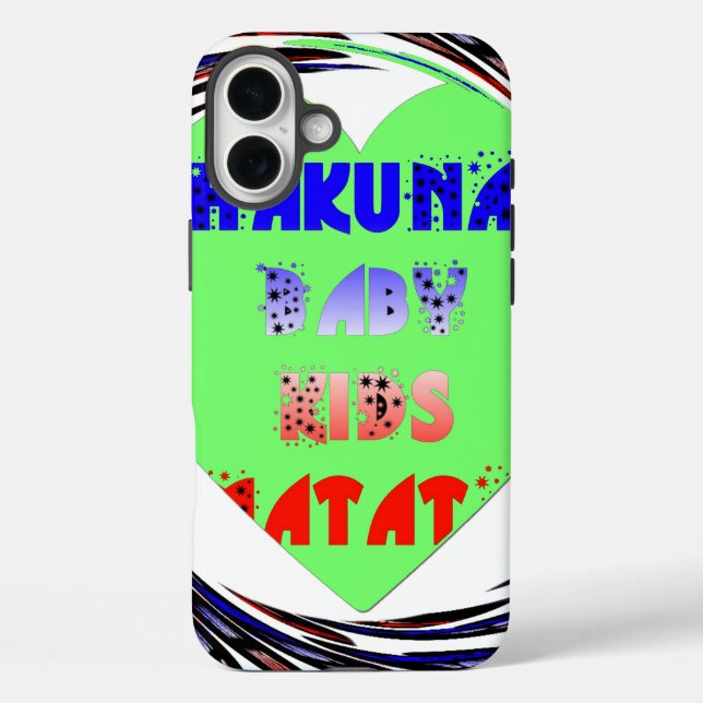 Entwerfen Sie Ihr eigenes luminöses Herz-Baby-Desi Case-Mate iPhone Hülle (Rückseite)