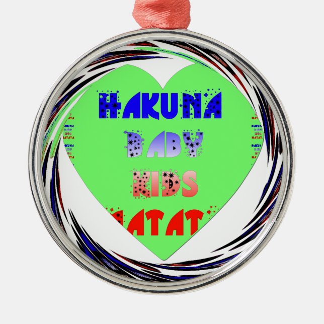 Entwerfen Sie Ihr eigenes luminöses Herz-Baby-Desi Silbernes Ornament (Vorne)