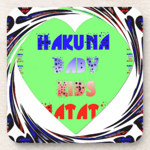 Entwerfen Sie Ihr eigenes luminöses Herz-Baby-Desi Untersetzer