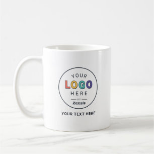 Entwerfen Sie Ihr eigenes Markenlogo-Design Kaffeetasse