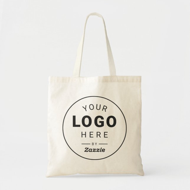 Entwerfen Sie Ihr eigenes Markenlogo-Design Tragetasche (Vorne)
