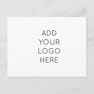 Entwerfen Sie Ihr eigenes Personalisiertes Logo-Im Postkarte