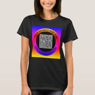 Entwerfen Sie Ihr eigenes QR-Code-Business-T - Shi T-Shirt