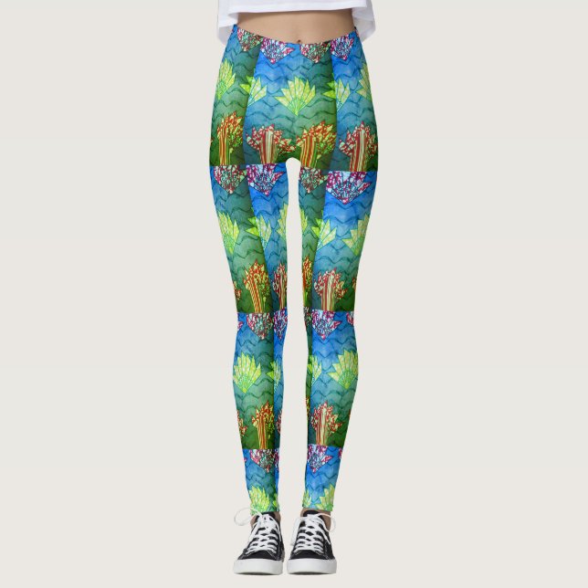 Entwerfen Sie Ihr eigenes schönes, liebevolles, af Leggings (Vorderseite)