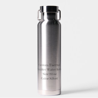 Entwerfen Sie Ihr eigenes Silber Trinkflasche