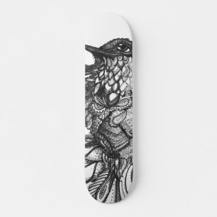 Entwerfen Sie Ihr eigenes Skateboard, Malbuch Kuns Skateboard