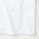 Entwerfen Sie Ihr eigenes Weiß und Royal Blau T-Shirt (Laydown Hem)