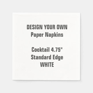 Entwerfen Sie Ihr eigenes Whittailepapier Napkins Serviette