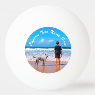 Entwerfen Sie Ihr Foto-Ping-Pong-Ball-Geschenk mit Tischtennisball