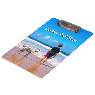 Entwerfen Sie Ihr Haustier-Foto-Clipboard mit pers Klemmbrett