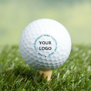 Entwerfen Sie Ihr Logo Benutzerdefinierter Text Ge Golfball