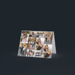 Entwerfen Sie Ihre eigene 10 FotoCollage Karte<br><div class="desc">Passen Sie Ihre persönliche Fotografie an. Sie können dieses maßgeschneiderte Produkt für besondere Anlässe wie Hochzeiten,  Geburtstage,  Weihnachten,  Feiertage,  Memorials,  Abschluss,  Geburtstage und vieles mehr machen. Es kann auch als Geschenk an Ihre beste Freundin,  nahe Freundin,  Familie und Verwandte gegeben werden.</div>