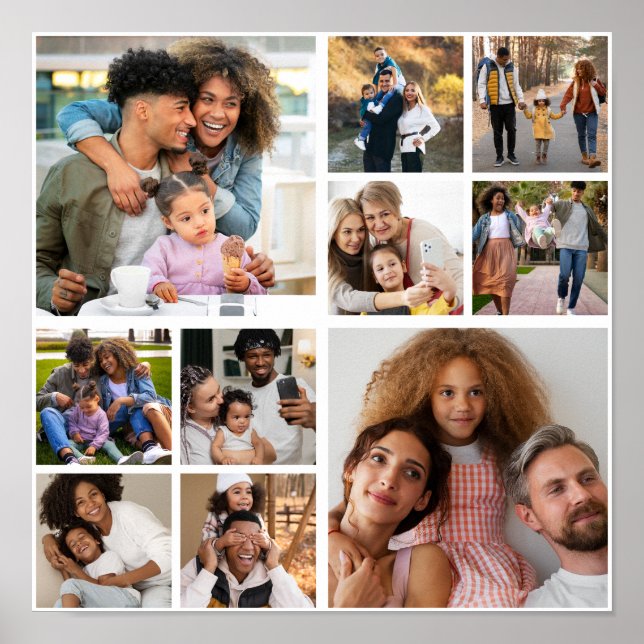 Entwerfen Sie Ihre eigene 10 FotoCollage Poster (Vorne)