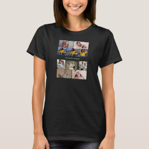 Entwerfen Sie Ihre eigene 10 FotoCollage T-Shirt
