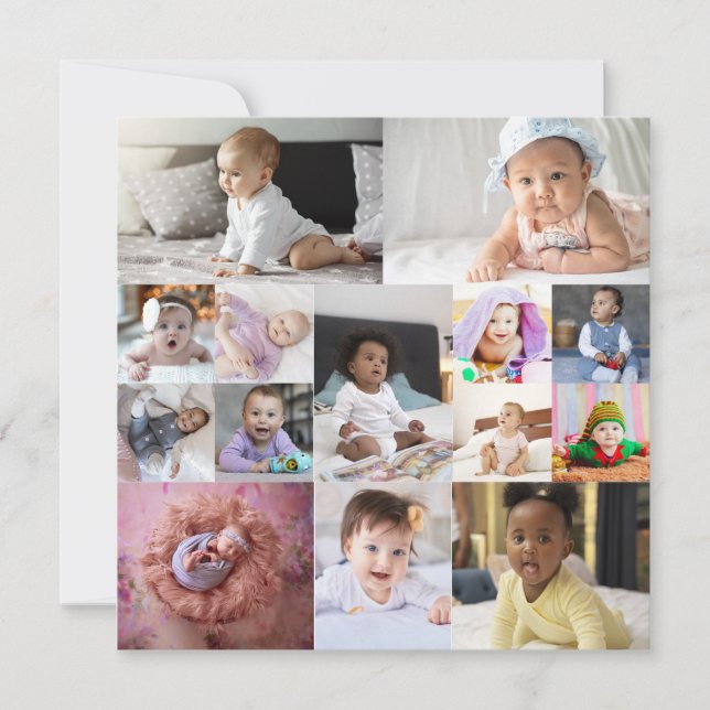 Entwerfen Sie Ihre eigene 14 FotoCollage (Vorderseite)