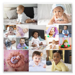 Entwerfen Sie Ihre eigene 14 FotoCollage Fotodruck