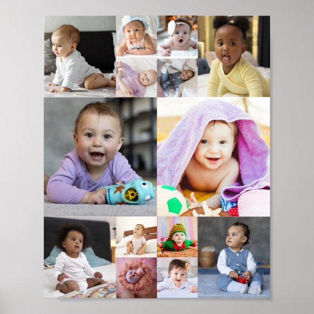 Entwerfen Sie Ihre eigene 14 FotoCollage Poster (Vorne)