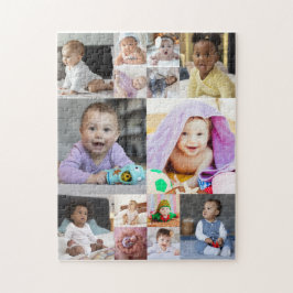 Entwerfen Sie Ihre eigene 14 FotoCollage Puzzle