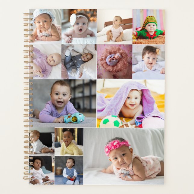 Entwerfen Sie Ihre eigene 15 FotoCollage Planer (Vorderseite)