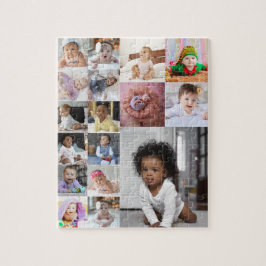 Entwerfen Sie Ihre eigene 17 FotoCollage Puzzle