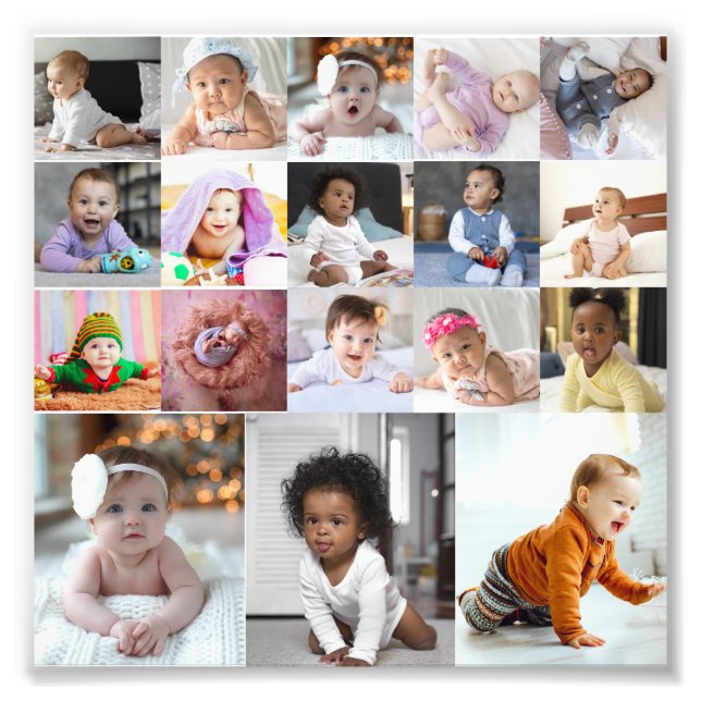 Entwerfen Sie Ihre eigene 18 FotoCollage Fotodruck (Vorne)