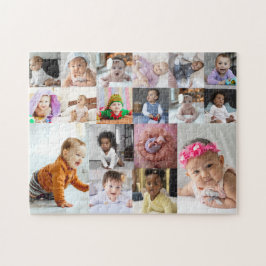 Entwerfen Sie Ihre eigene 18 FotoCollage Puzzle