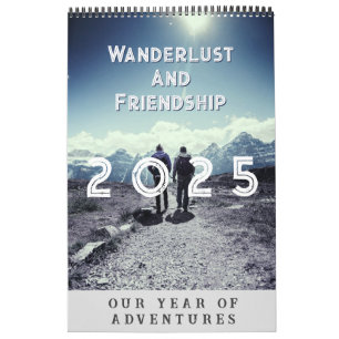 Entwerfen Sie Ihre eigene 2025 Foto Friends Travel Kalender
