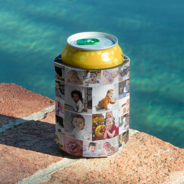 Entwerfen Sie Ihre eigene 20 FotoCollage Dosenkühler (In Situ Pool)