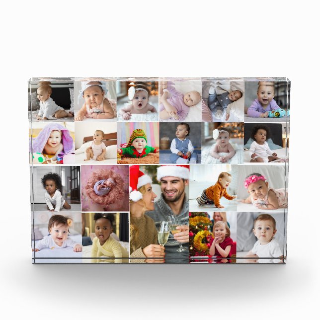 Entwerfen Sie Ihre eigene 21 FotoCollage Fotoblock (Vorderseite)