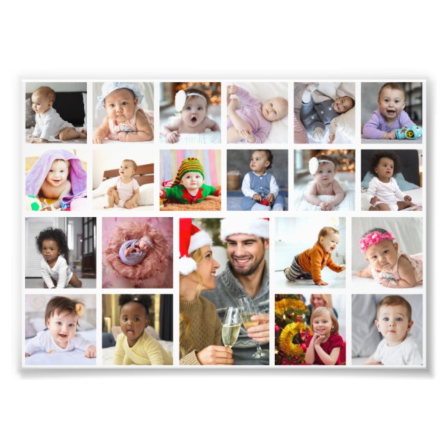 Entwerfen Sie Ihre eigene 21 FotoCollage Fotodruck (Vorne)