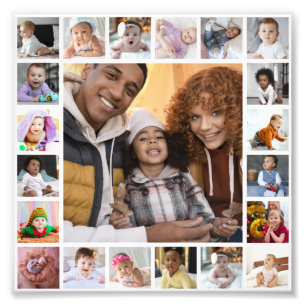 Entwerfen Sie Ihre eigene 21 FotoCollage Fotodruck