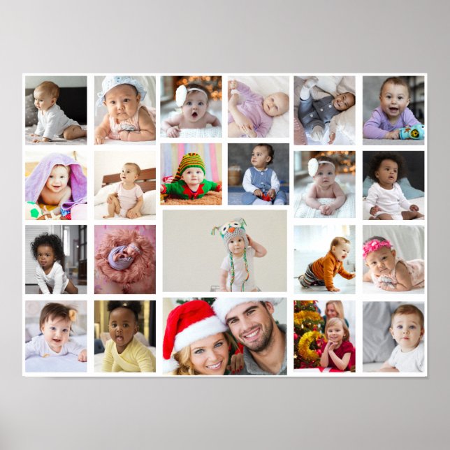 Entwerfen Sie Ihre eigene 22 FotoCollage Poster (Vorne)