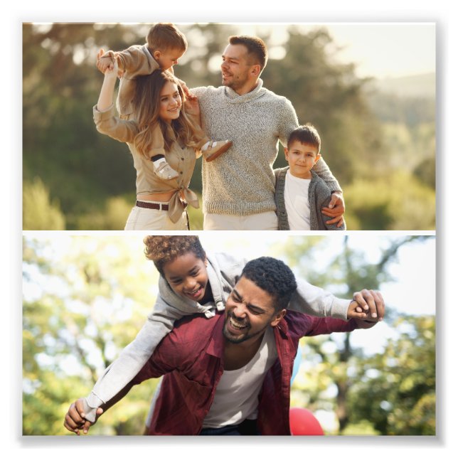 Entwerfen Sie Ihre eigene 2-FotoCollage Fotodruck (Vorne)